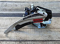 Передній перемикач. Shimano Tourney FD-TY500 універсальна тяга. Перемикач швидкостей на велосипеді. Ко