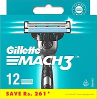 Сменные кассеты Gillette Mach 3 (12шт.)