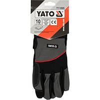 Рукавички YATO (чорні, розмір XL/р.10, yt-74666), фото 2