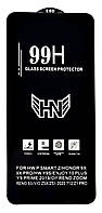 Защитное стекло 99H для Honor 9x с олеофобным покрытием черное