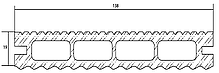 ТЕРАСНА ДОШКА ДПК POLYMERWOOD 138х19х2200мм Lite, фото 2