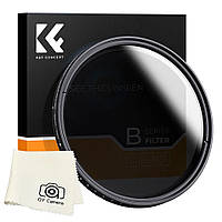 Нейтрально-сірий світлофільтр K&F Concept із змінною щільністю 67 мм ND2 - ND400 9 ступенів