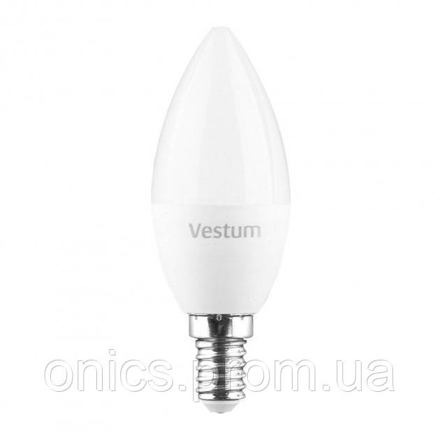 Светодиодная лампа LED Vestum C-37 E14 1-VS-1311 8 Вт хорошее качество - фото 1 - id-p2191847672