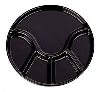 Тарелка для фондю Kela Anneli 67404 12х2 см черная хорошее качество