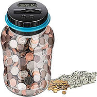 Цифровая копилка для взрослых и детей Digital Counting - Money Jar счетчик монет