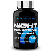 Мелатонин для спорта Scitec Nutrition Night Melatonin 90 Tabs SC, код: 7778312