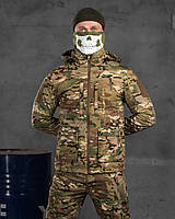 Весенняя тактическая куртка мультикам ветрозащитная, мужская военная прочная куртка камуфляж подклад сетка зсу