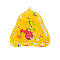 Дитячий надувний килимок "Фрукти" 20238 74х72 см (Жовтий) Shoper