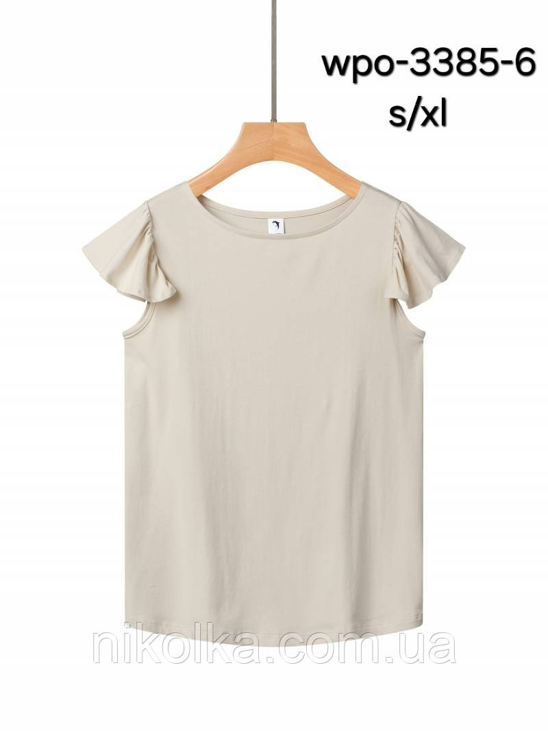 Жіночі футболки оптом, Glo-story, S-XL рр., арт. WPO-3385-6