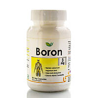 Бор-3мг, Борон, Boron Biotrex 60 veg capsules для костей, скелета, иммунитета