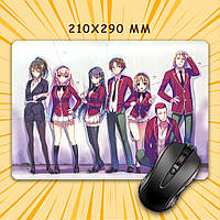 Килимок для мишки А4 - 210x290 мм Classroom of the Elite / Ласкаво просимо до класу еліти 003