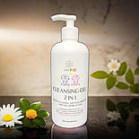 Очищаючий дитячий гель для душу Lirio Kids 2 в1 500 мл, фото 3