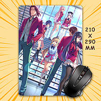 Килимок для мишки А4 - 210x290 мм Classroom of the Elite / Ласкаво просимо до класу еліти 019