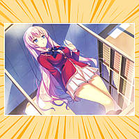 Плакат А3 Аніме Classroom of the Elite / Ласкаво просимо до класу еліти 005