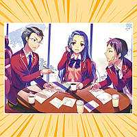 Плакат А3 Аніме Classroom of the Elite / Ласкаво просимо до класу еліти 006