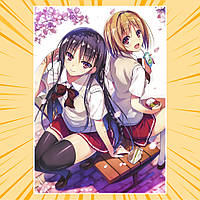 Плакат А3 Аніме Classroom of the Elite / Ласкаво просимо до класу еліти 007