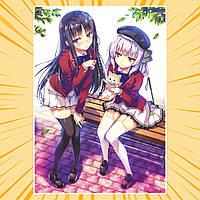 Плакат А3 Аніме Classroom of the Elite / Ласкаво просимо до класу еліти 008