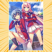 Плакат А3 Аніме Classroom of the Elite / Ласкаво просимо до класу еліти 009