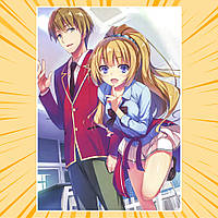 Плакат А3 Аніме Classroom of the Elite / Ласкаво просимо до класу еліти 011