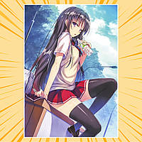 Плакат А3 Аніме Classroom of the Elite / Ласкаво просимо до класу еліти 013