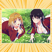 Плакат А3 Аніме Classroom of the Elite / Ласкаво просимо до класу еліти 015