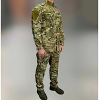 Качественная тактическая полевая форма мультикам Yakeda китель и брюки военная форма боевой костюм камуфляжный