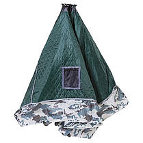 Зимовий утеплений білий намет-автомат Green Camp GС-1990, фото 2