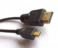 Кабель 2 м HDMI to micro HDMI Reekin 553-2 хорошее качество