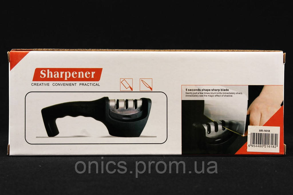 Точилка для ножей A-Plus AP-1618 20,5х7,2 х4,5 см хорошее качество - фото 2 - id-p2191867507