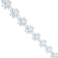 Мереживо макраме 2.5 см колір - білий