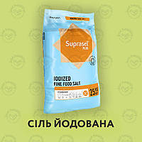 Сіль харчова йодована Suprasel Plus Iodide, мішок 25кг