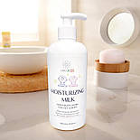 Зволожуюче молочко для шкіри обличчя та тіла малюка Lirio Kids 500 мл, фото 5