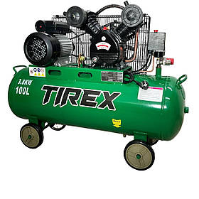 Компресор масляний TIREX TROAC100-2/230, з ремінною передачею компресор масляний 100 л