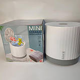Портативна міні пральна машинка Mini washing machine на 4 л Ультразвукова пральна машинка USB MW-23, фото 6