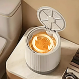Портативна міні пральна машинка Mini washing machine на 4 л Ультразвукова пральна машинка USB MW-23, фото 11
