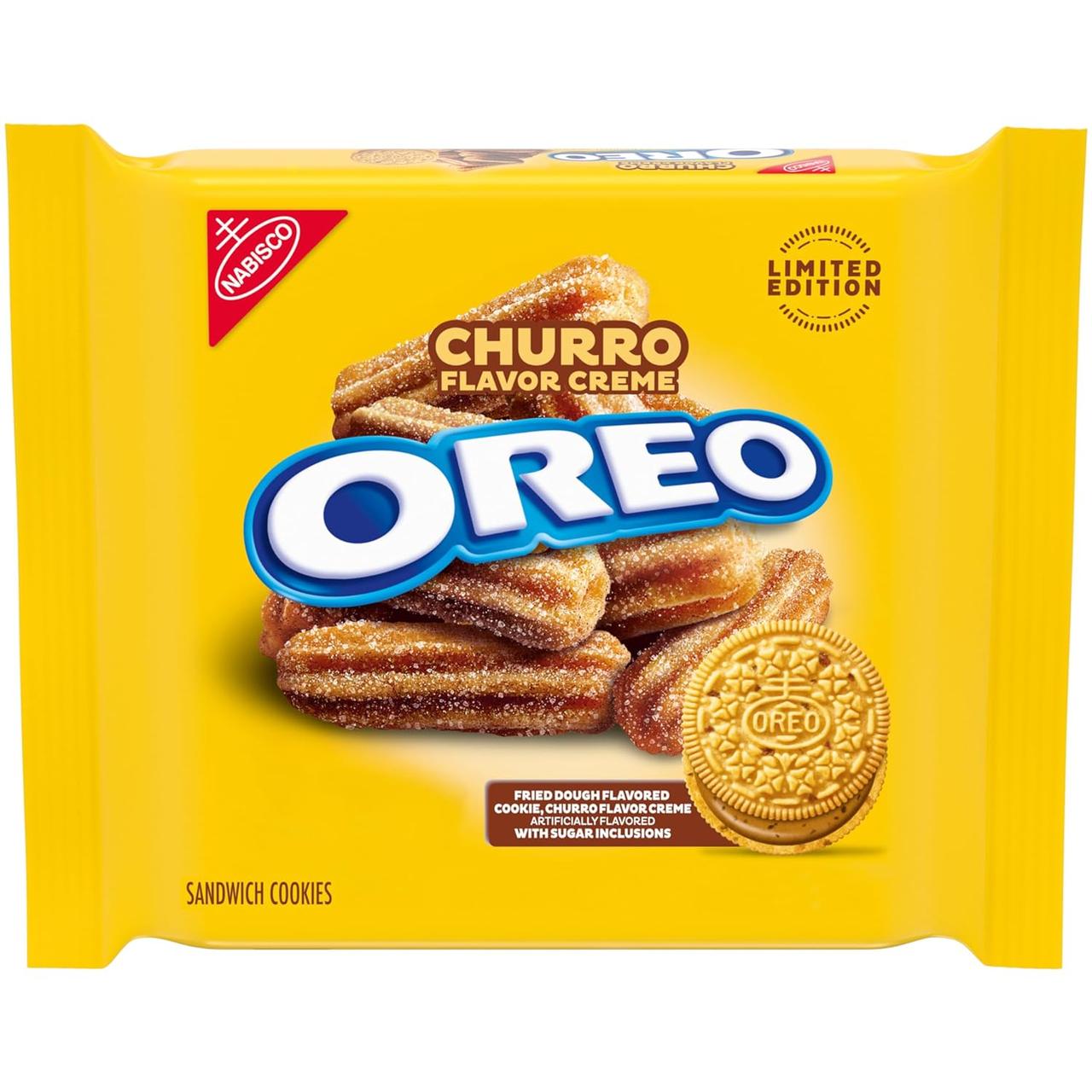 Печиво OREO Churro Creme Sandwich Cookies Limited Edition, 303г, фото 1