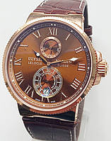 Годинник UN Maxi Marine Chronometer brown.Клас ААА