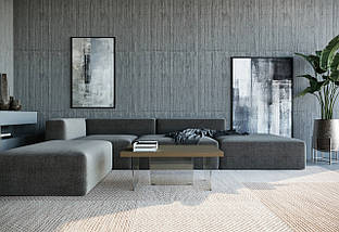 Журнальний столик GlassLine 80*50 см МДФ дуб натуральний TM DecoGroup, фото 5