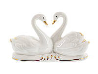 Фигурка декоративная Lefard Лебеди 149-018 16.5 см белая хорошее качество