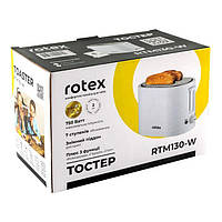 Тостер Rotex RTM130-W 750 Вт хорошее качество