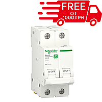 Автоматичний вимикач Schneider Electric RESI9 10А 2P крива З 6кА