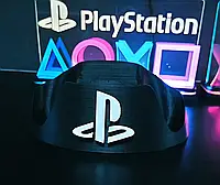 Минималистичная подставка для геймпада PS5 DualSense с логотипом PS
