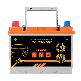 Автомобільний літієвий акумулятор LP LiFePO4 12V - 50 Ah (+ зліва) BMS 800А