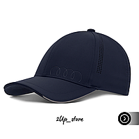 Бейсболка/кепка Audi Premium Rings Logo Baseball Cap Dark Blue - MY2022