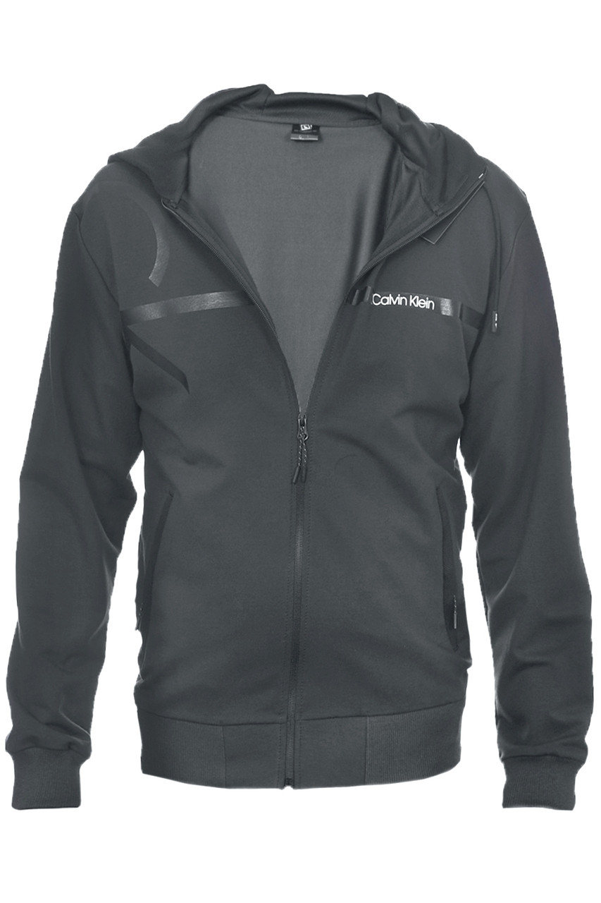 Костюм спортивний чоловічий Calvin Klein 24-956 темно-сірий 2XL