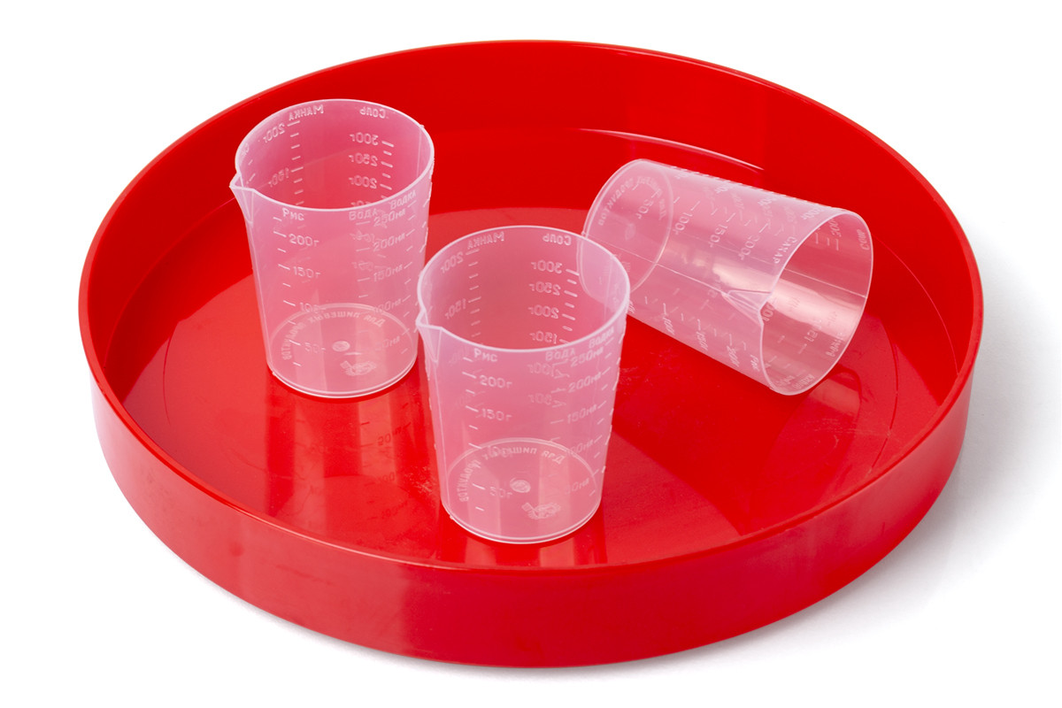 Стакан мірний пластиковий 250 мл, фото 1