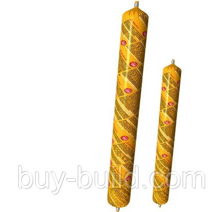 Високоефективний універсальний ПУ-герметик Sikaflex PRO-3 Purform (сірий) 600мл, фото 1