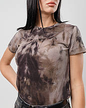 Жіноча футболка з ефектом тай-дай "Storm"| Батал, фото 3