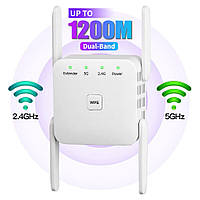 Беспроводной Wi-Fi ретранслятор, репитер Fenvi 1200 Усилитель сигнала Wi-Fi 5 Ггц , 2.4 1200 Мбит/с