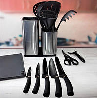 Набор ножей и кухонных принадлежностей Edenberg EB-3615 15 предметов хорошее качество
